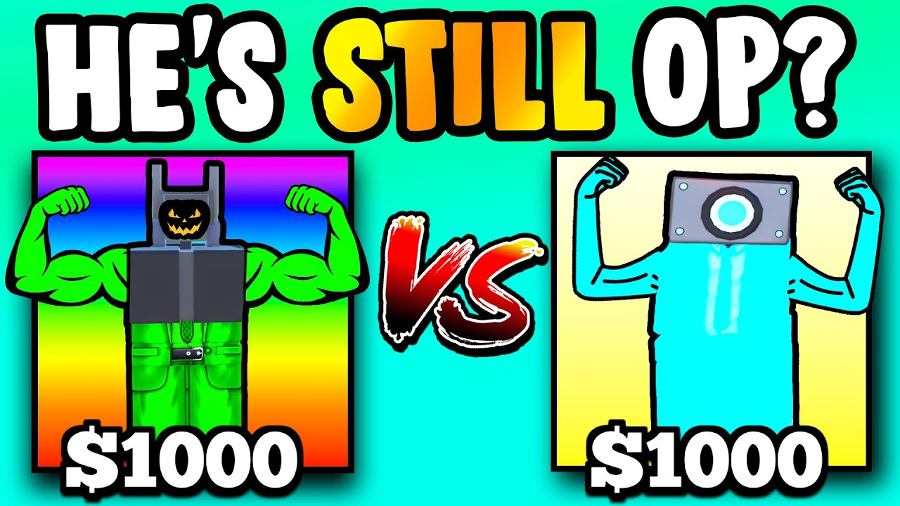 BUFFED UNITS vs NERFED UNITS in Toilet Tower Defense...
