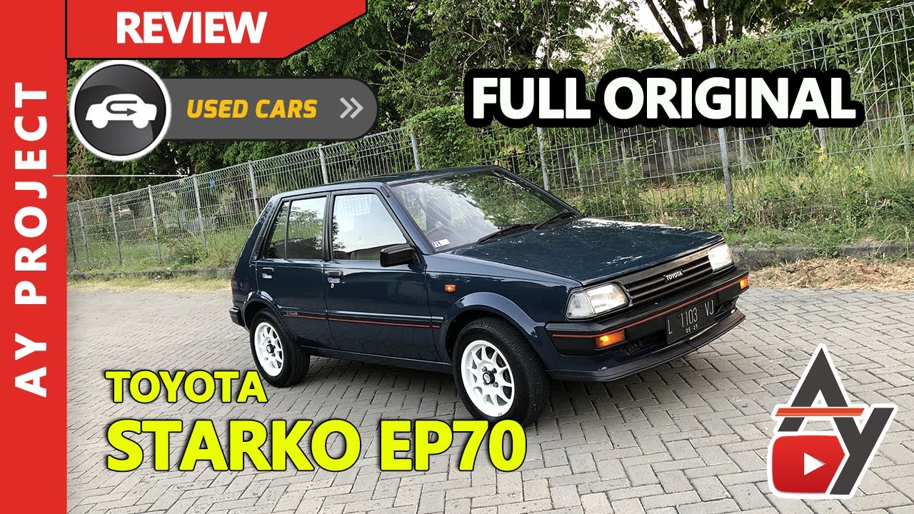Toyota Starlet 1.0 XL 1986 (EP70) Review | AY Project | Indonesia