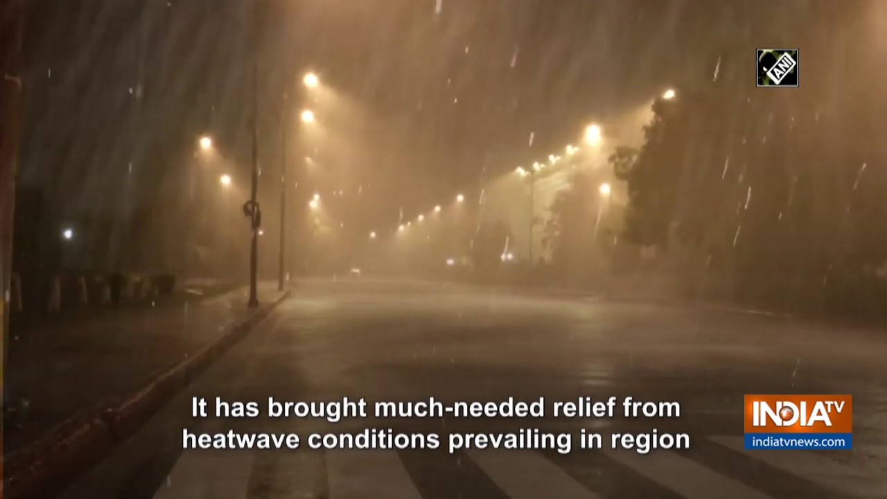 Rain, thunderstorm bring respite for Delhiites