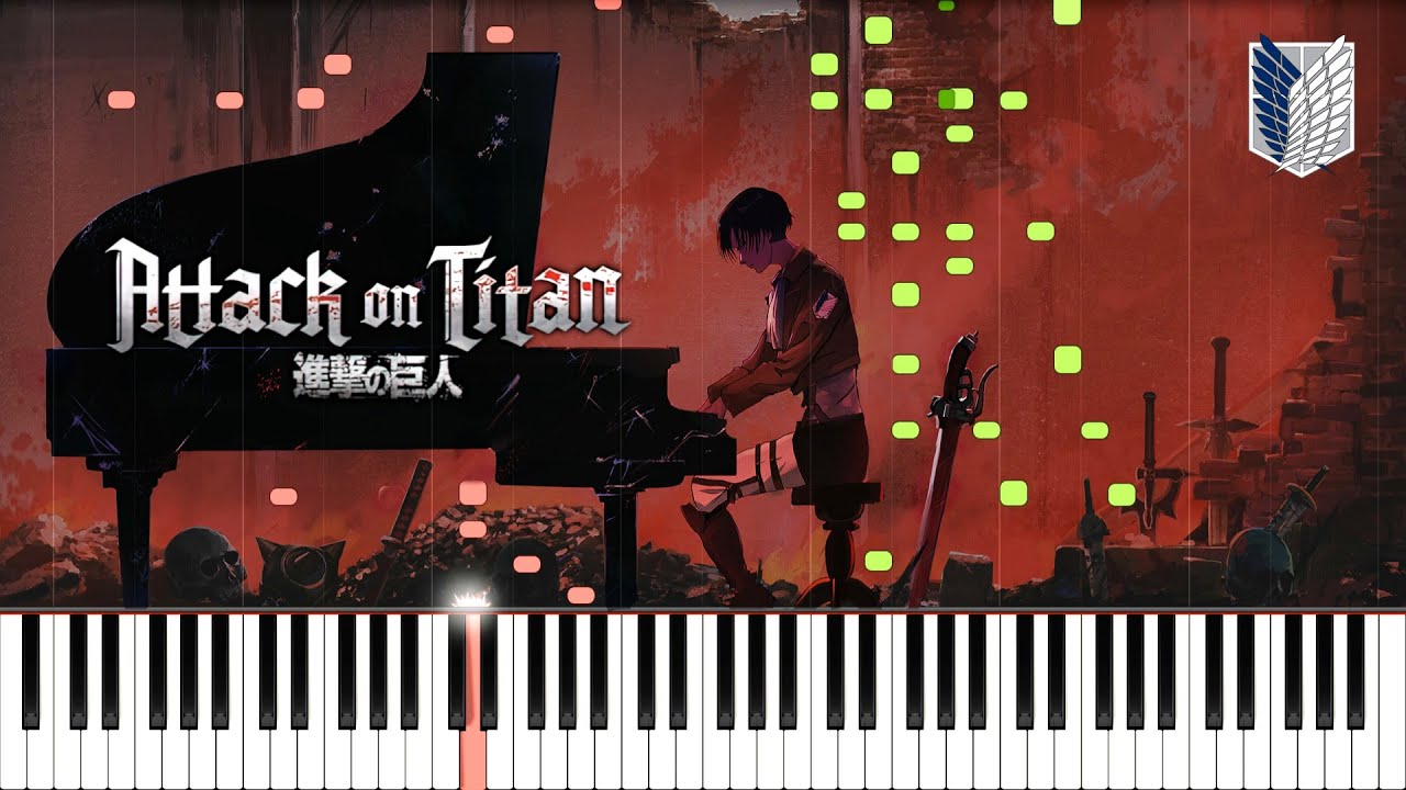 YouSeeBIGGIRL/T:T - Attack on Titan Piano Cover | Apple Seed | Sheet Music