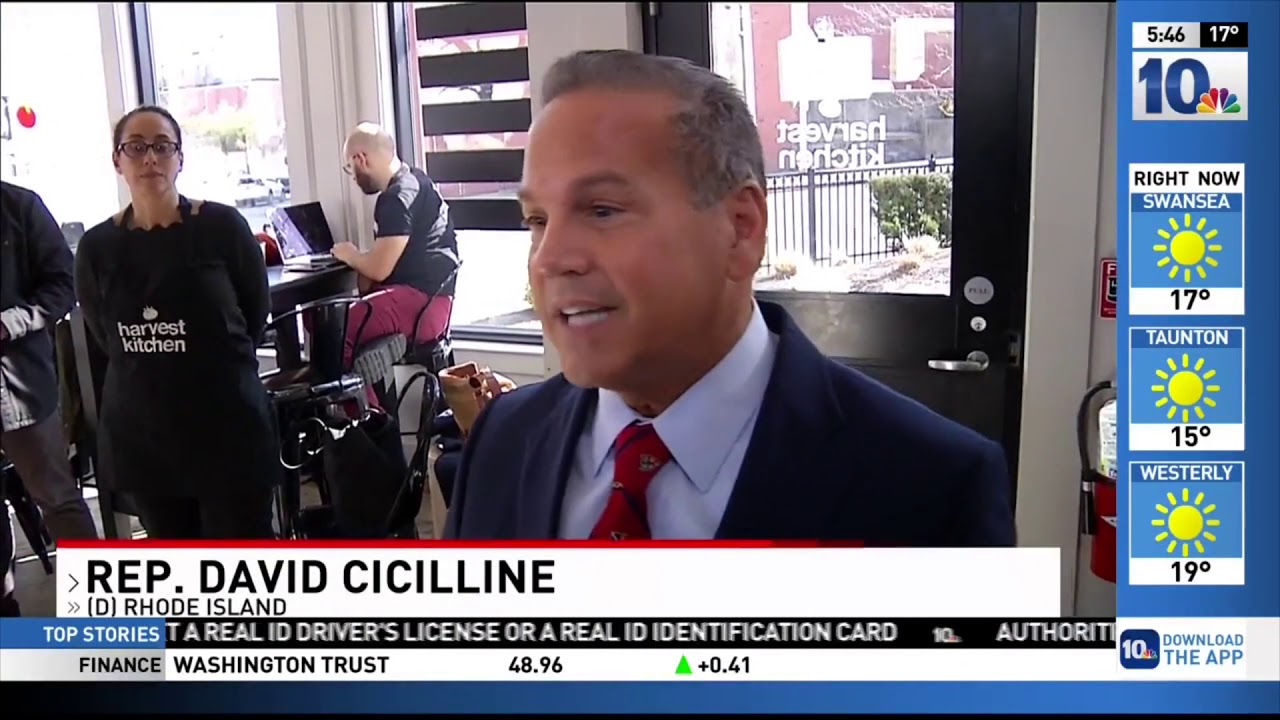 Cicilline & Pawtucket Mayor Don Grebien discuss devastating impact Trump's budget would have on RI