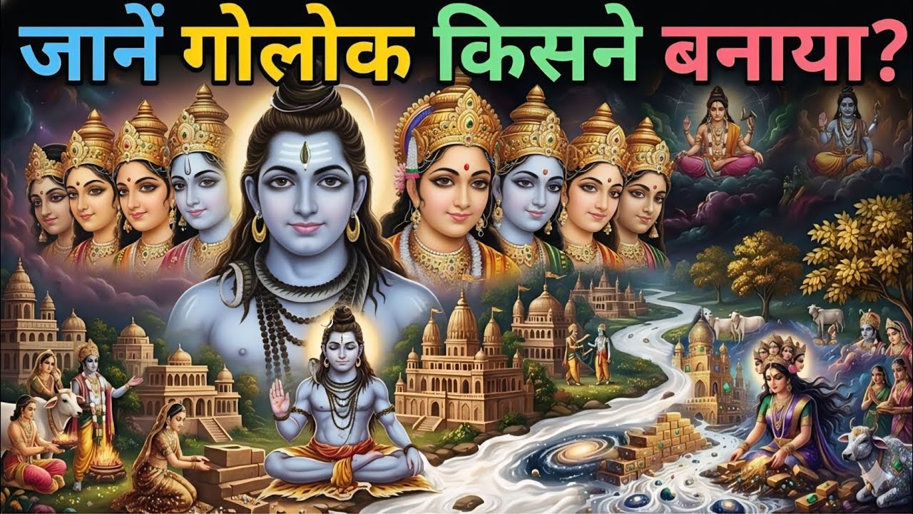 जानिए गोलोक कैसे बना? KNOW HOW GOLOKA WAS FORMED? #radhakrishna #bhakti #viralvideo  
