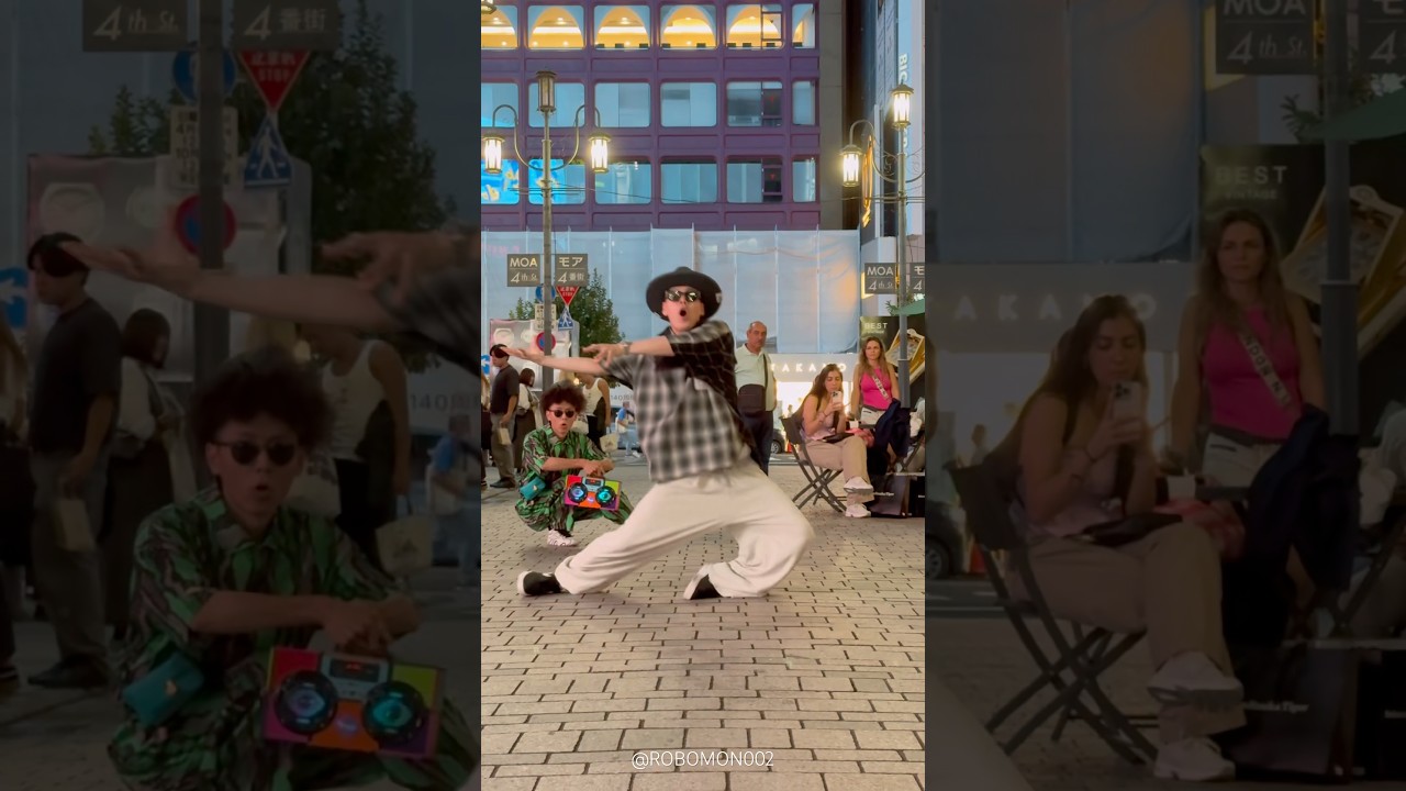 【Most Viral Japanese Performer】【Epic Dance Moves】ROBOMON