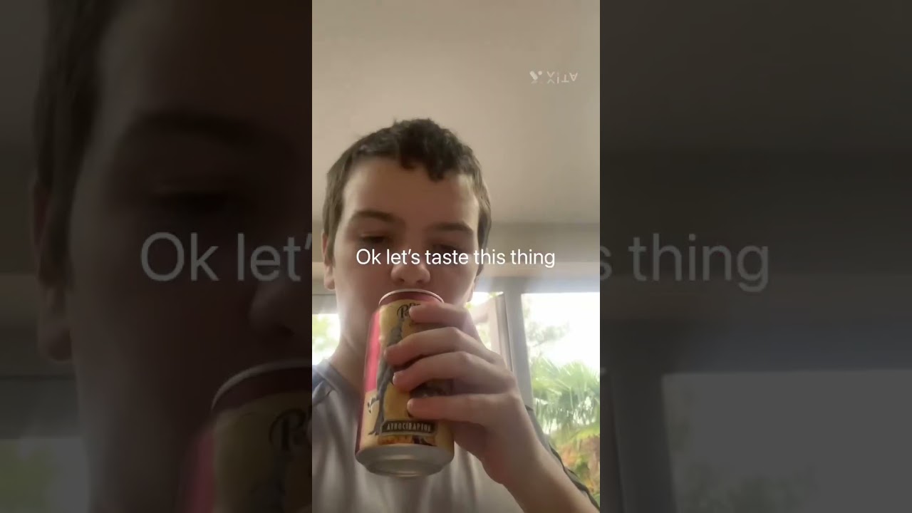 Dr Pepper/ cream soda drink