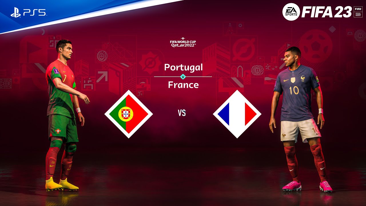 FIFA 23 - Portugal vs. France - FIFA World Cup Final Full Match | PS5™ Gameplay [4K60]