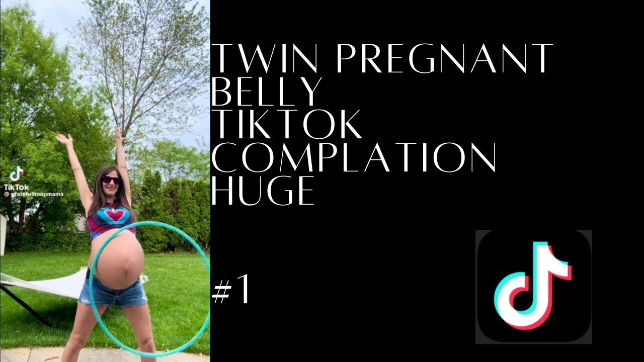 Pregnant TikTok compilation#1 Huge!! #pregnant #HugeBelly#twinpregnancy