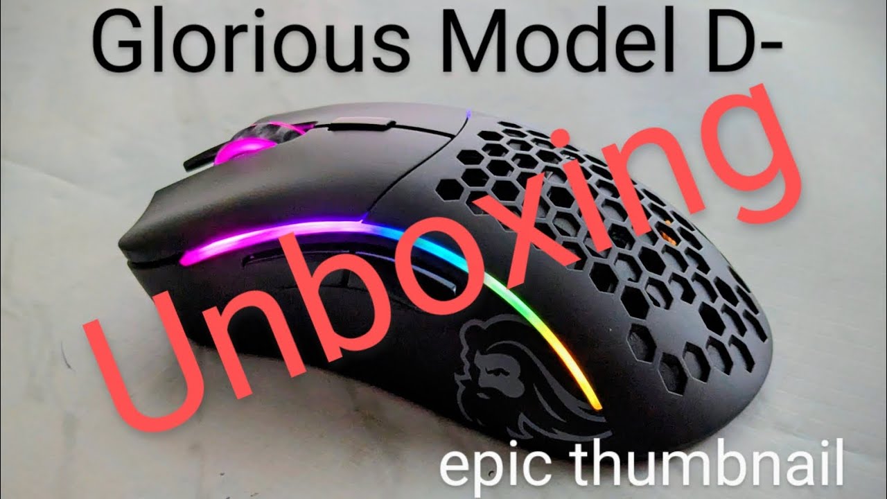 Unboxing Glorious Model D- Wireless