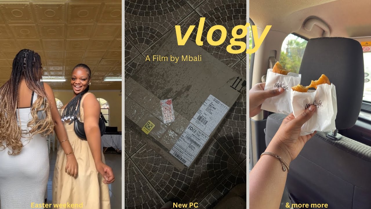 #VLOG|Easter weekend|New PC|Lash&hair appointment|LIFE...