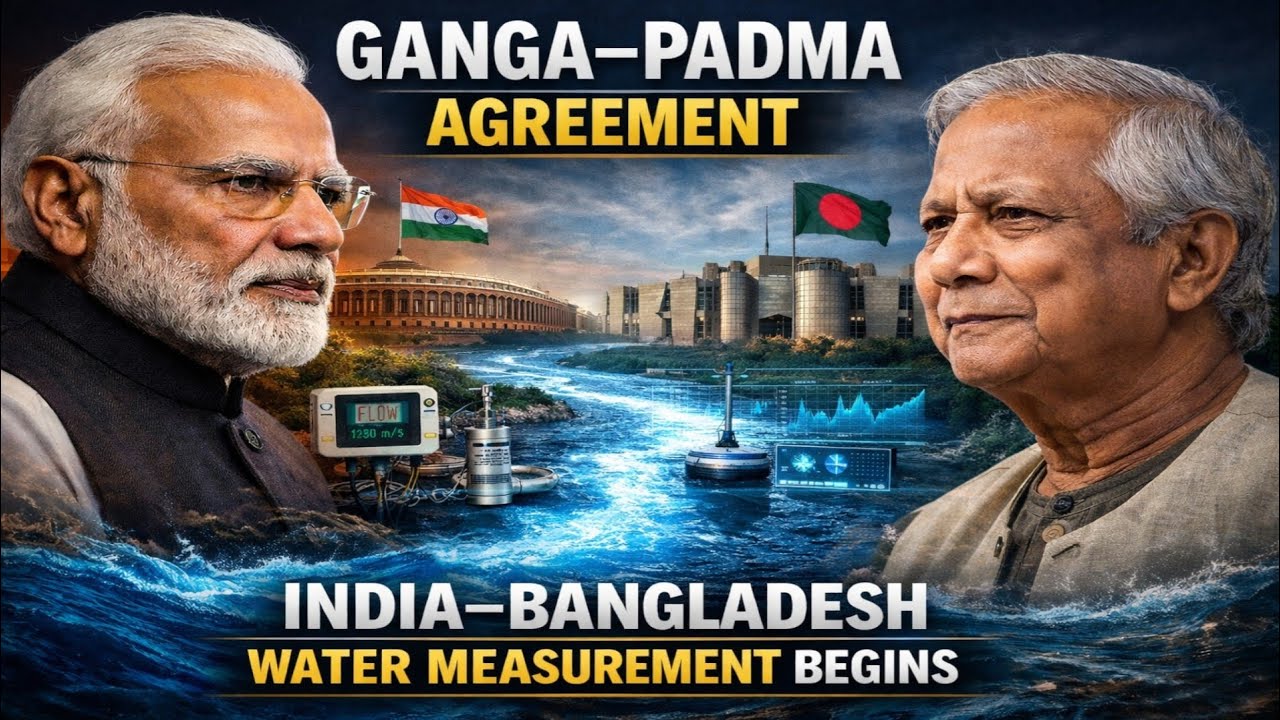 the Ganga-Padma Agreement? | India-Bangladesh Begin Measurement Process | World Important Knowledge