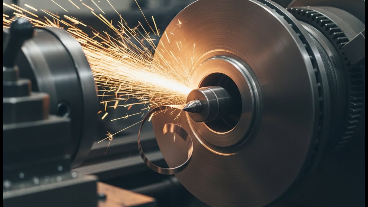 Raw Iron Casting into a Brake Rotor: The Complete Machining Process