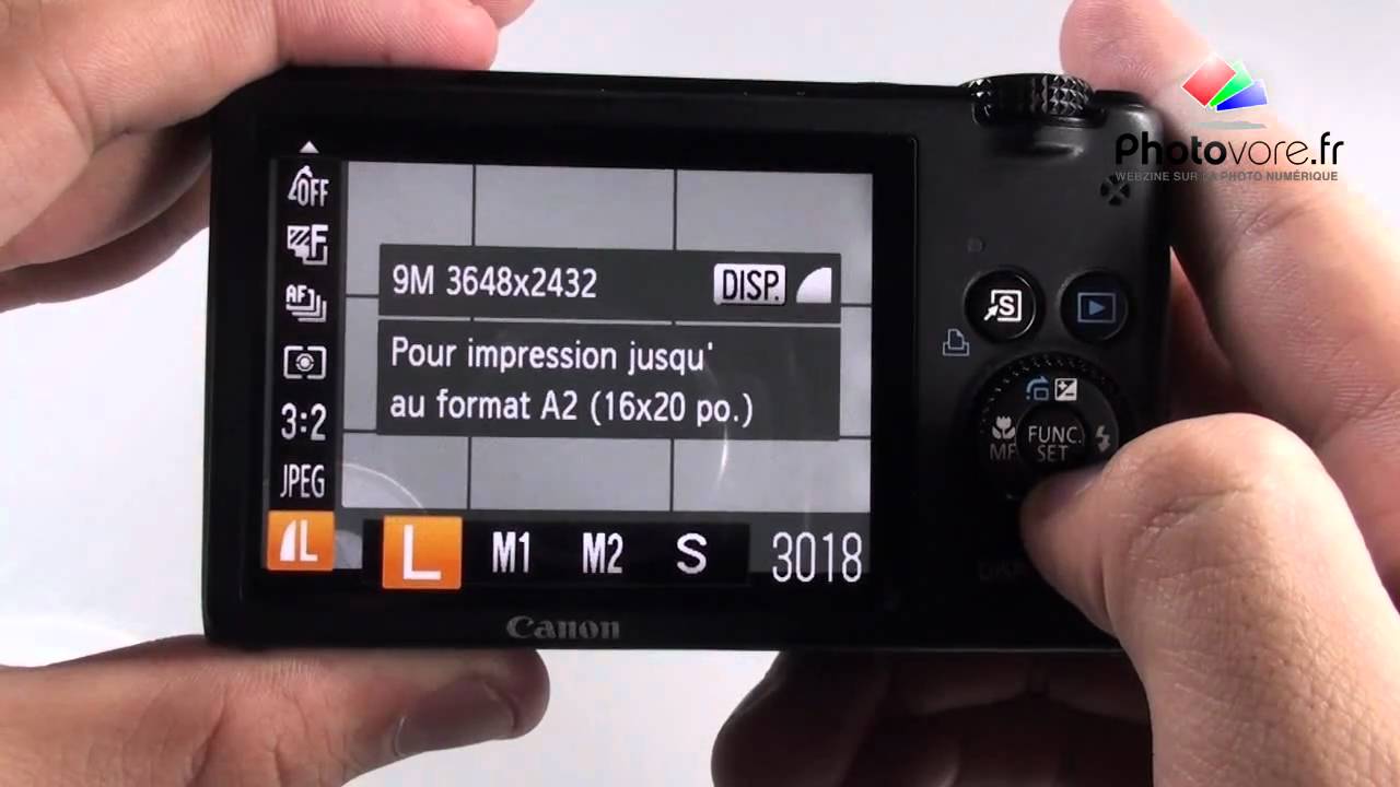 Canon Powershot S95 - D&eacute;monstration, prise en main, review