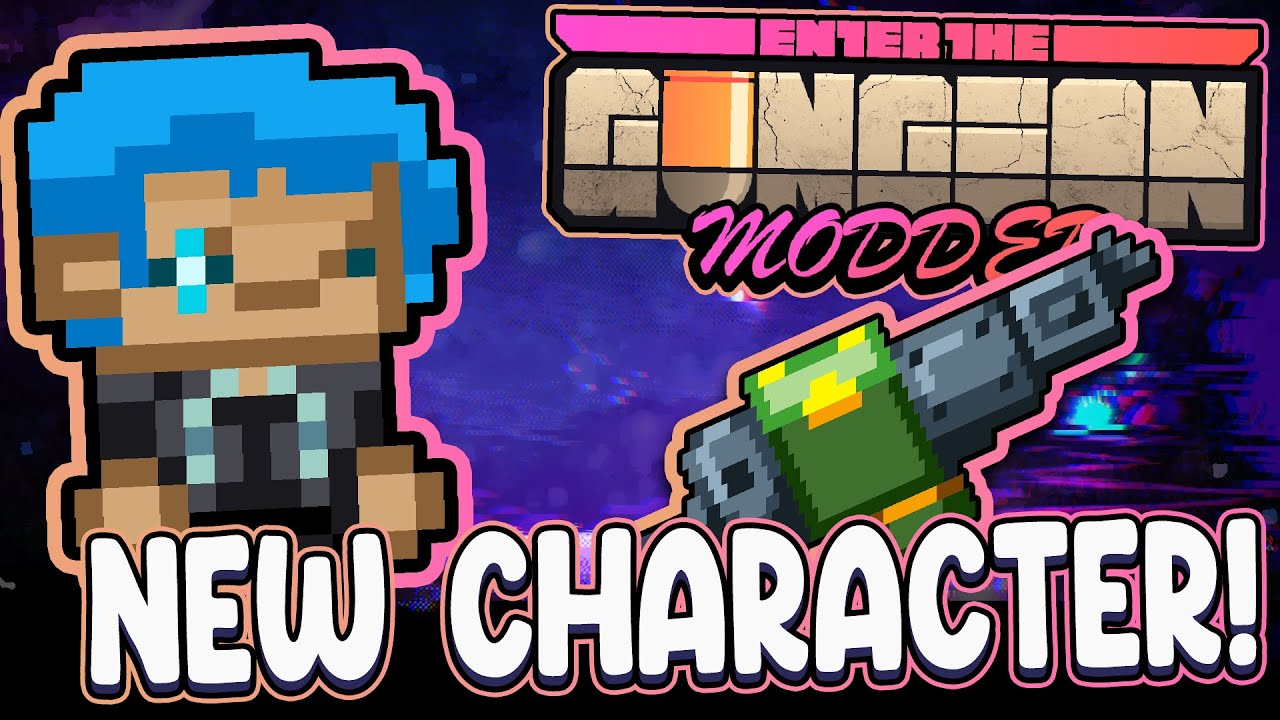 NEW Character! The Pursued!  |  Modded Enter the Gungeon