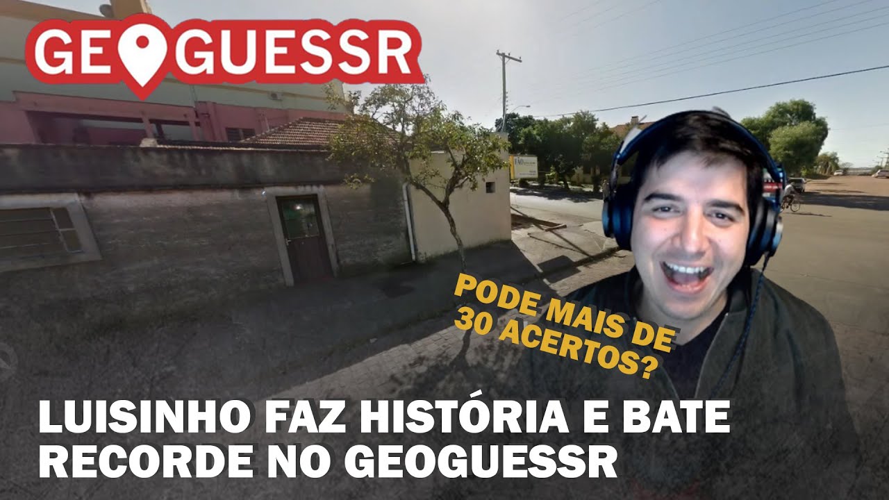 LUISINHO É OURO NA OLIMPÍADA EM GEOGRAFIA! LFF BATE TODOS OS RECORES DO GEOGUESSR - CORTES DO LFF