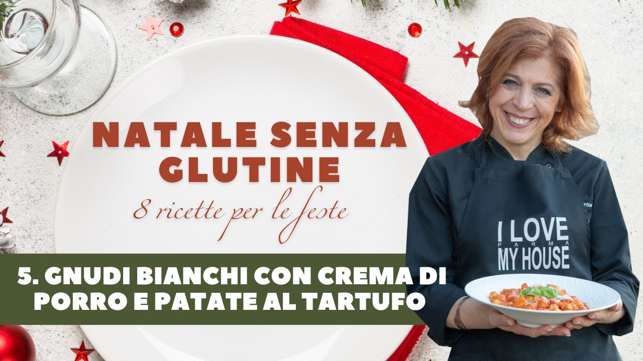 Natale #senzaglutine : GNUDI BIANCHI CON CREMA DI PORRO E PATATE AL TARTUFO