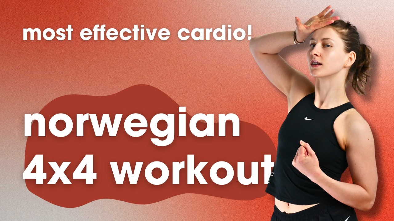 Most Effective Cardio for Longevity: Norwegian 4x4 HIIT V2 | Heart & VO2 Max (30 Min No Equipment)