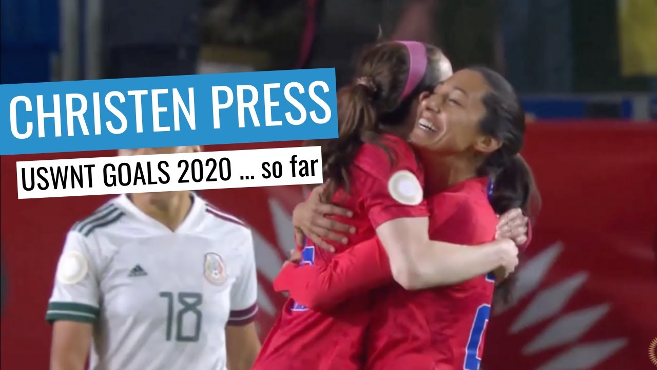 Christen Press Goals USWNT 2020 (so far)
