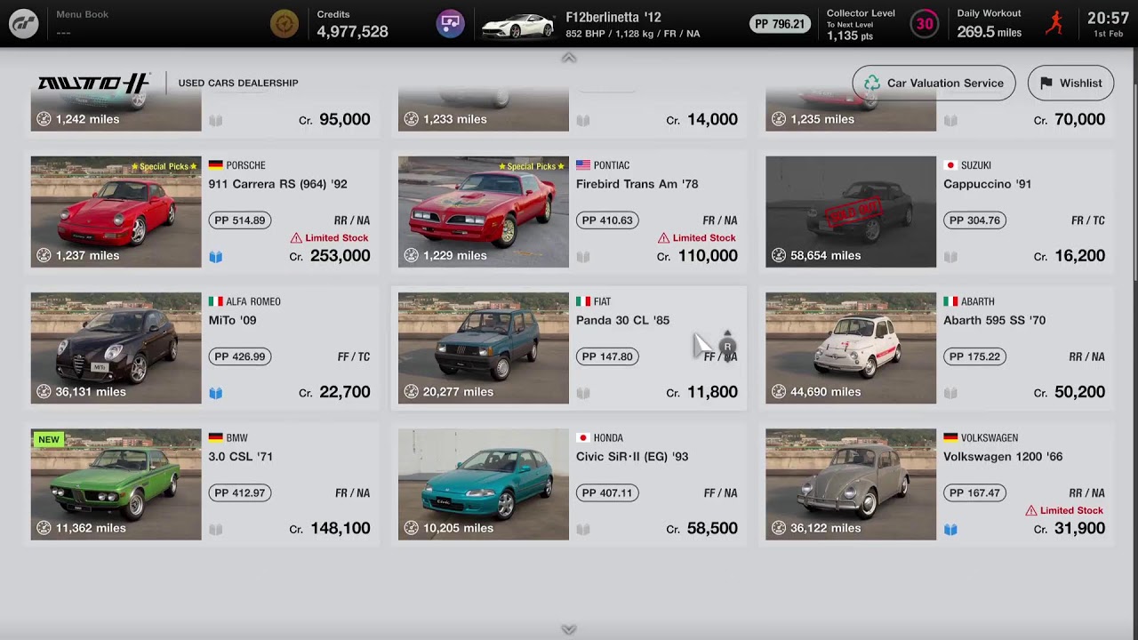 Gran Turismo 7 Ferrari Berlinetta