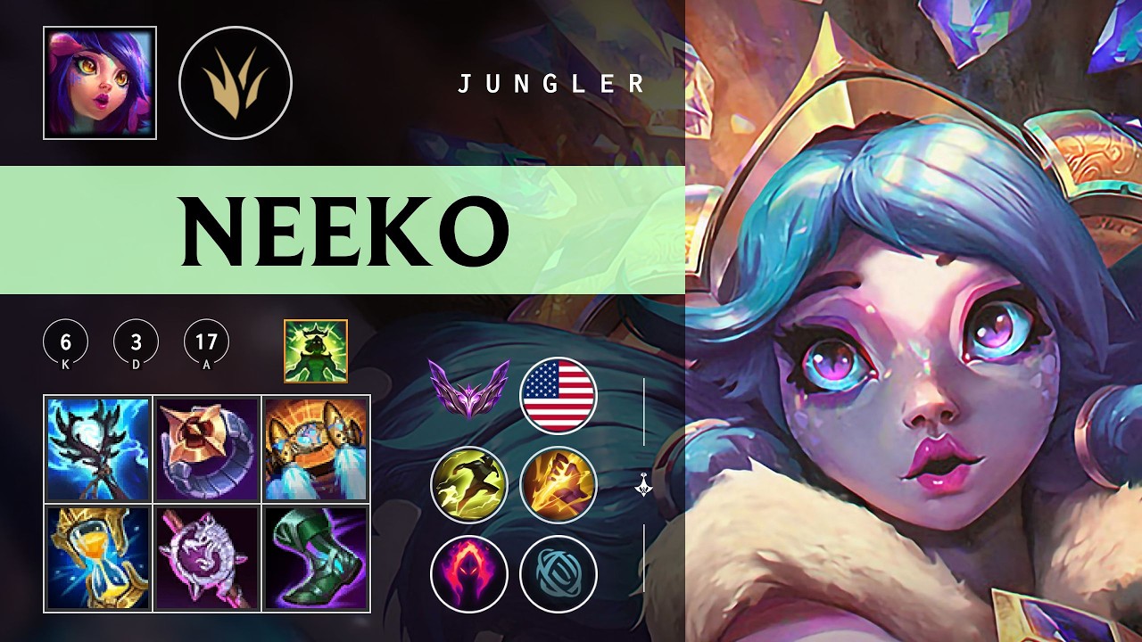 Neeko Jungle vs Talon - NA Master Patch 26.03