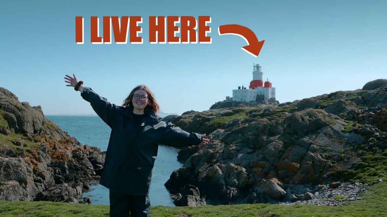 I moved to a LIGHTHOUSE in the middle of the ocean