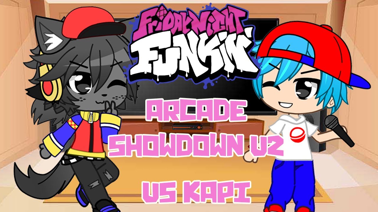 Friday Night funkin' Reacciona a FNF Arcade Showdown v2 (Kapi Week)