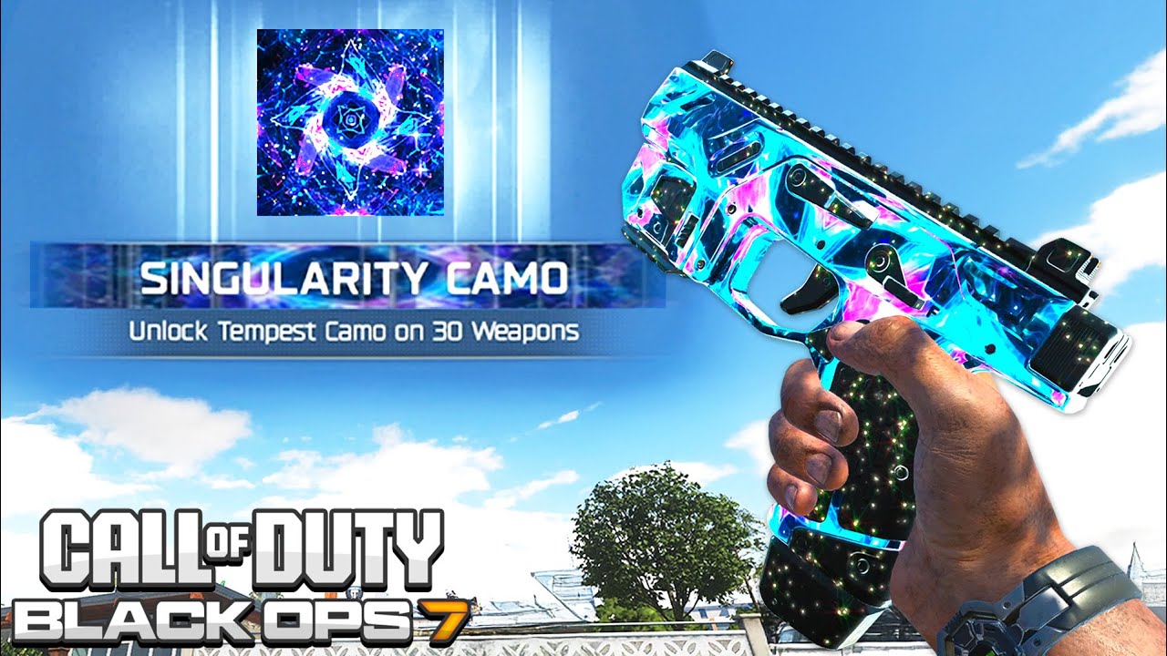 Unlocking the SINGULARITY Mastery Camo (EASY)