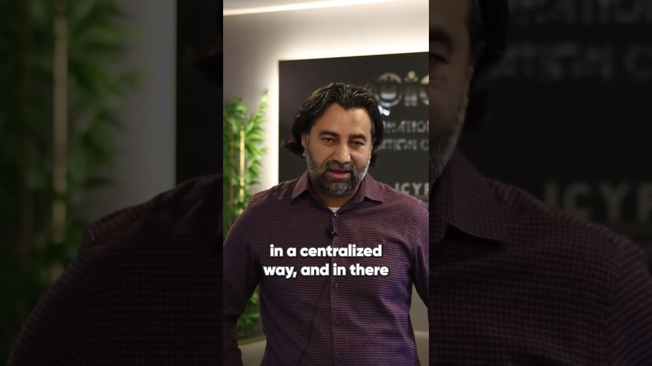 Dr. Said Nadeem explain Scimatic hybrid Blockchain