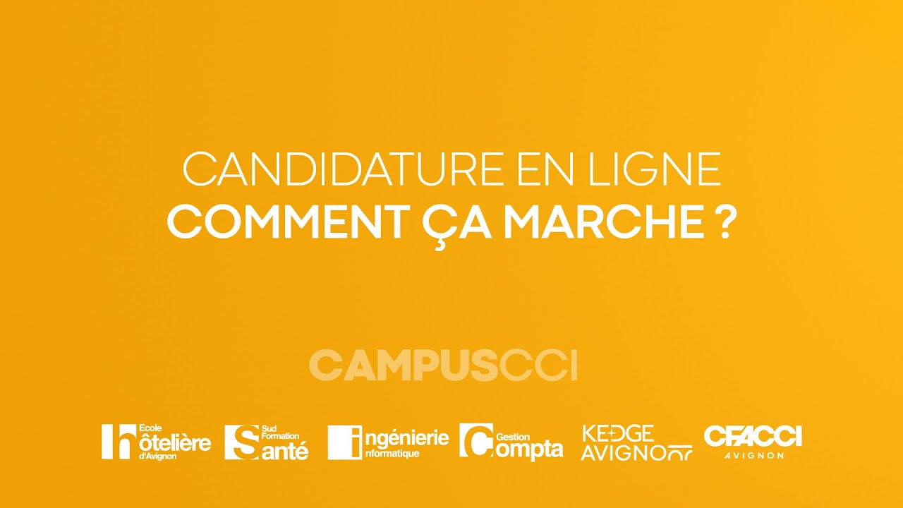 Candidature en ligne, comment &ccedil;a marche ?