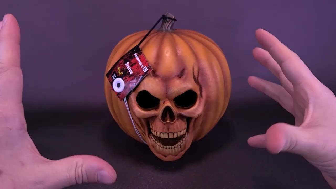 Тыква Spirit Halloween от Майкла Майерса «Хэллоуин II» со светящейся тыквой. ЭТА СЛОМАНА? | Spook...