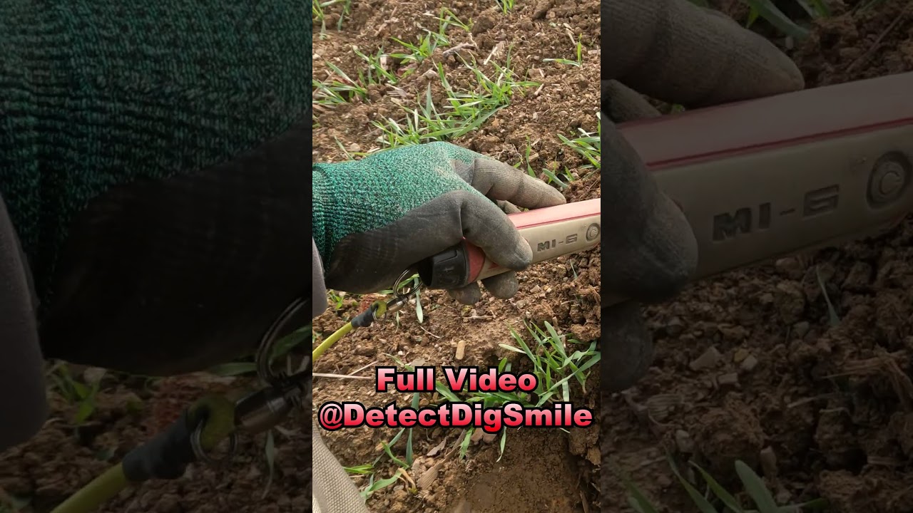 My METAL DETECTOR told me to DIG this and I DID #shorts #metaldetecting #treasure