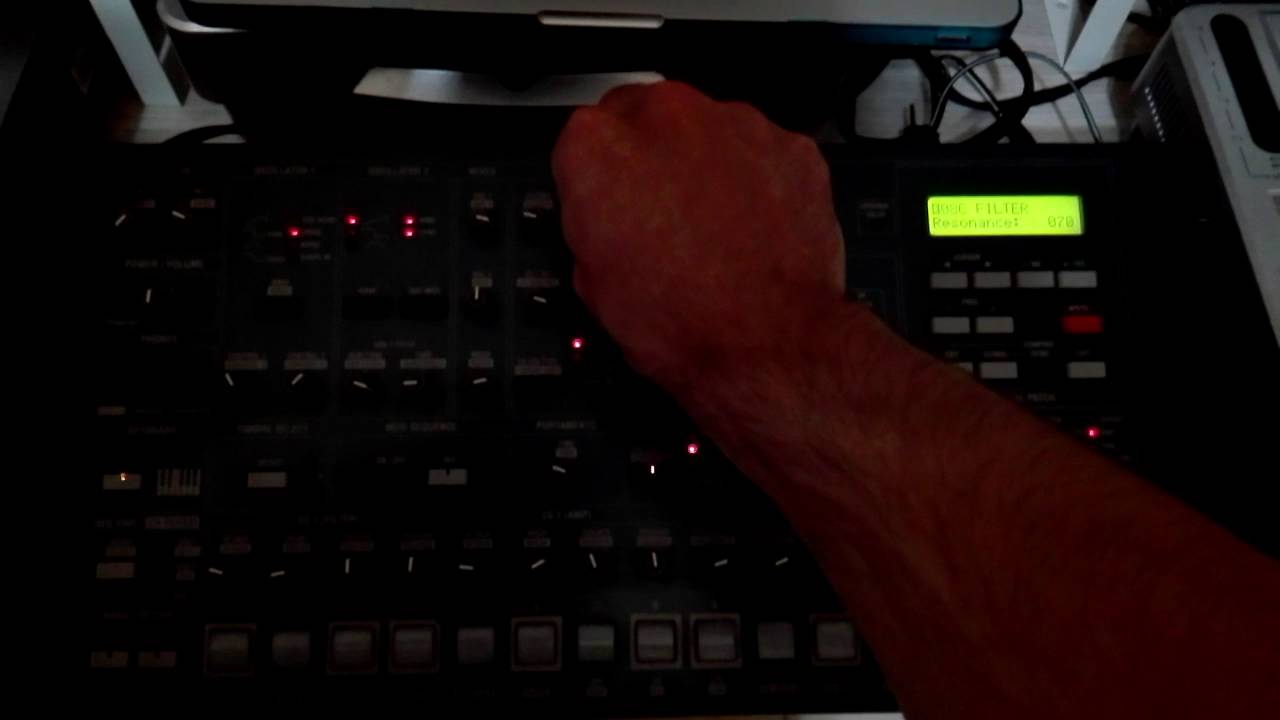 Korg MS2000r first impressions - arpeggio - no direct audio