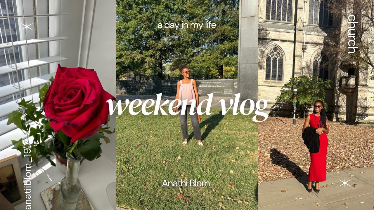 VLOG: spend the weekend with me, exploring, gym, attention a concert & a trip to NJ.