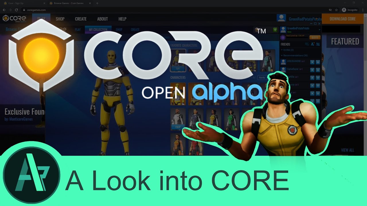 Core Games - A quick look into Core (2020)
