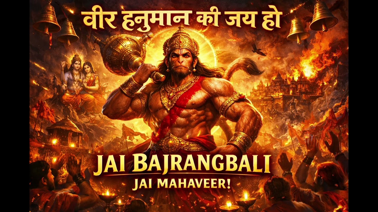 Veer Hanuman Ki Jai Ho 🚩 | New Hanuman Bhajan 2026 | Jai Bajrangbali | Powerful Devotional Song