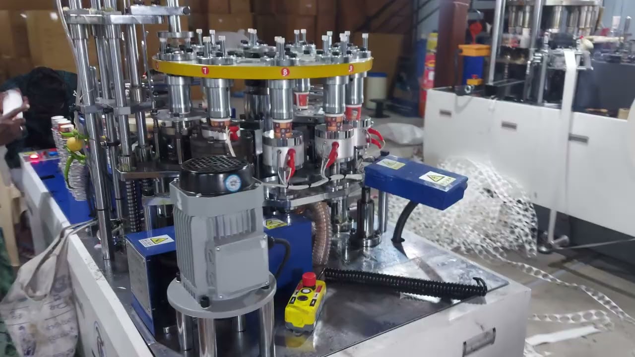 TQ120 Paper Cup Making Machine installation Completed | Karnataka | TIMES | www.timesenterprises.com