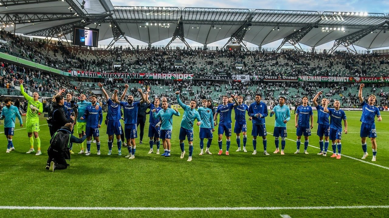 Radość po zwycięstwie | Legia - Lech (11.05.2025)