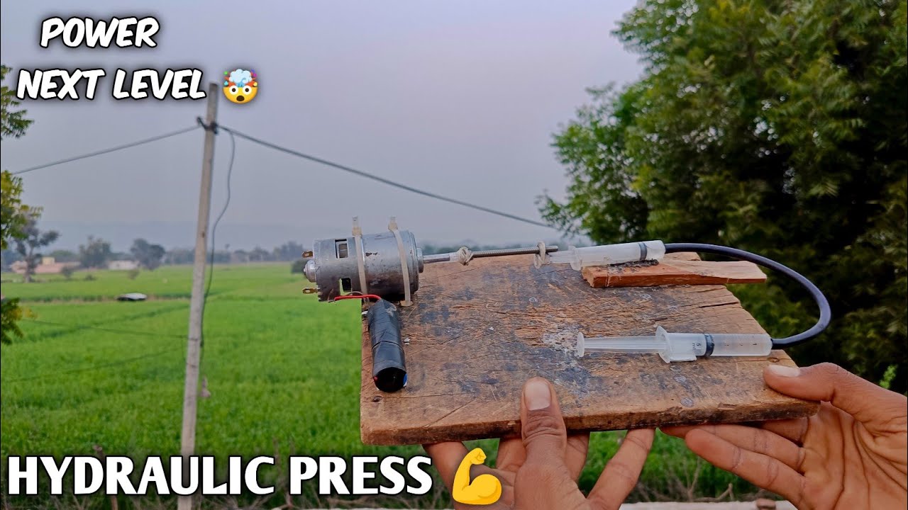 how to make a electric hydraulic🤯 Active KD