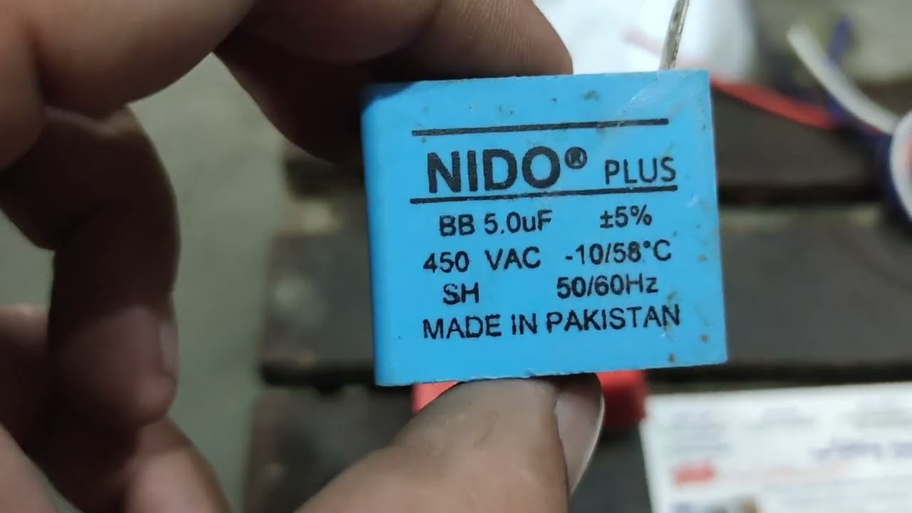 washing machine repair at home  urdu /washing machine capacitor change kab karen load q nae ban raha