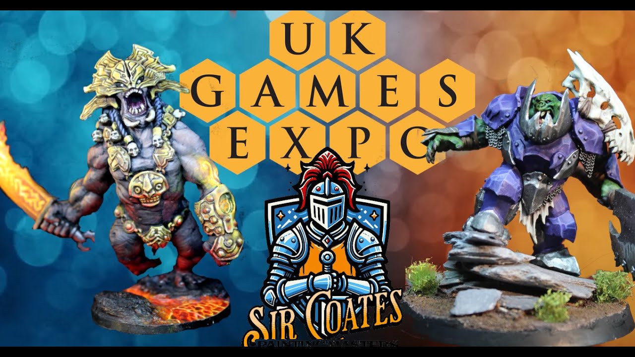 Can we impress Duncan Rhodes with our miniature painting at UK Games Expo?