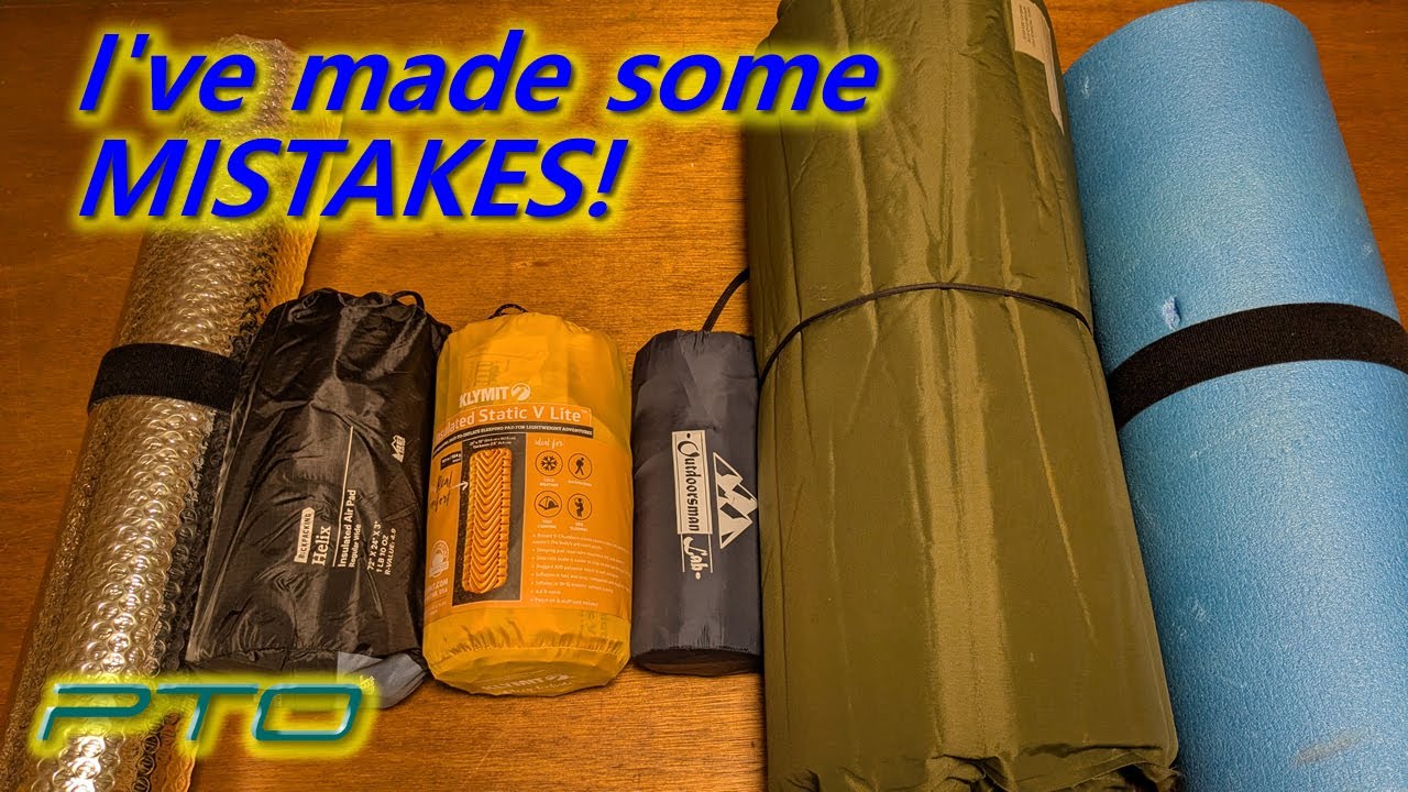 My misguided search for a BUDGET sleeping pad