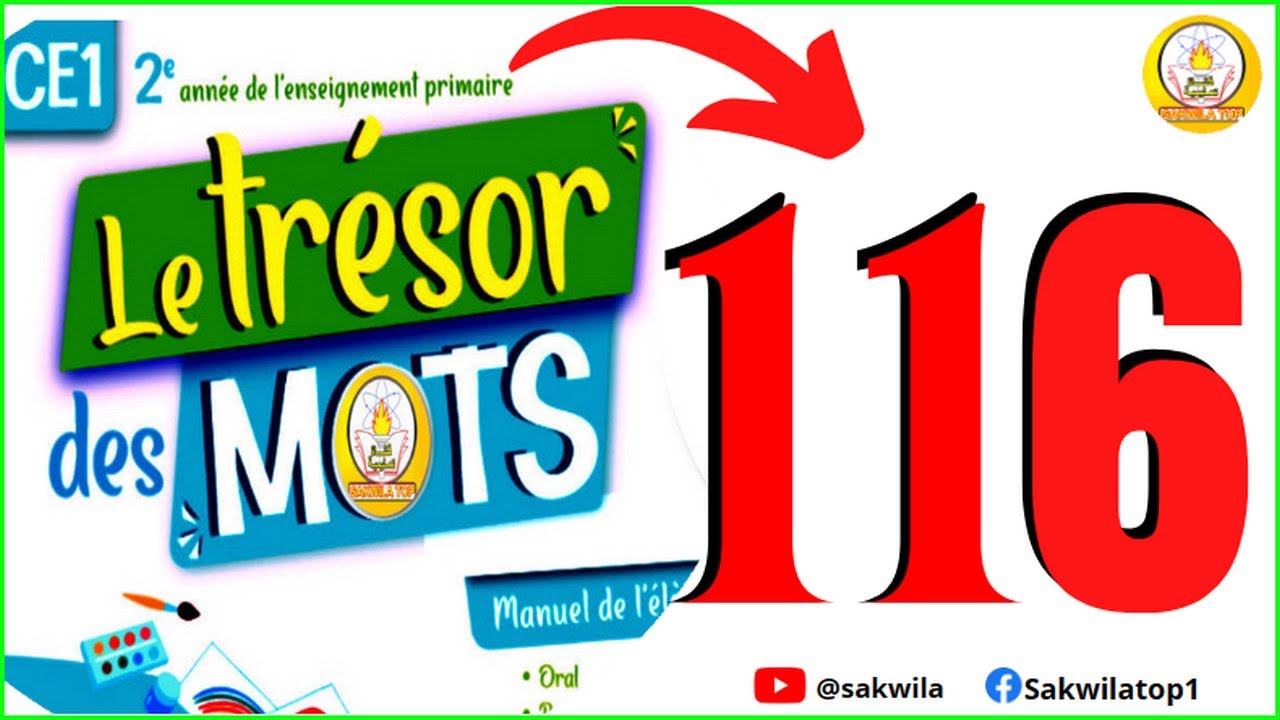 sakwilatop | le trésor des mots CE1 page 116- sakwilatop @sakwilatop #maths