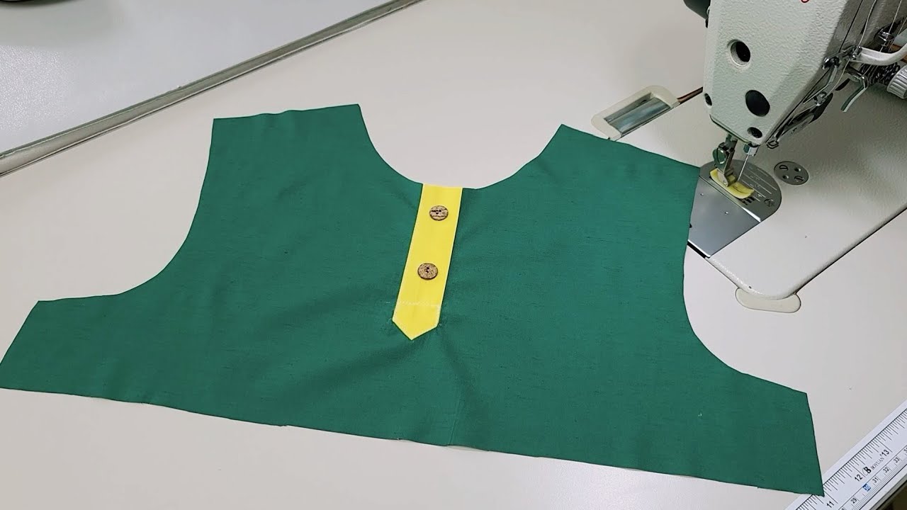 아름다운 블라우스 넥 재봉방법/ 바느질 비법 How to sew a beautiful blouse neck