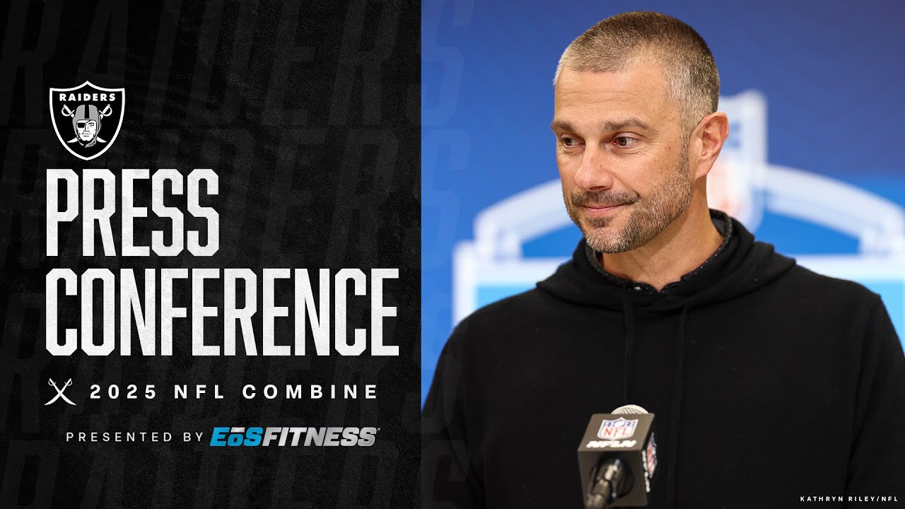 John Spytek Combine Press Conference - 2.25.25 | Raiders | NFL