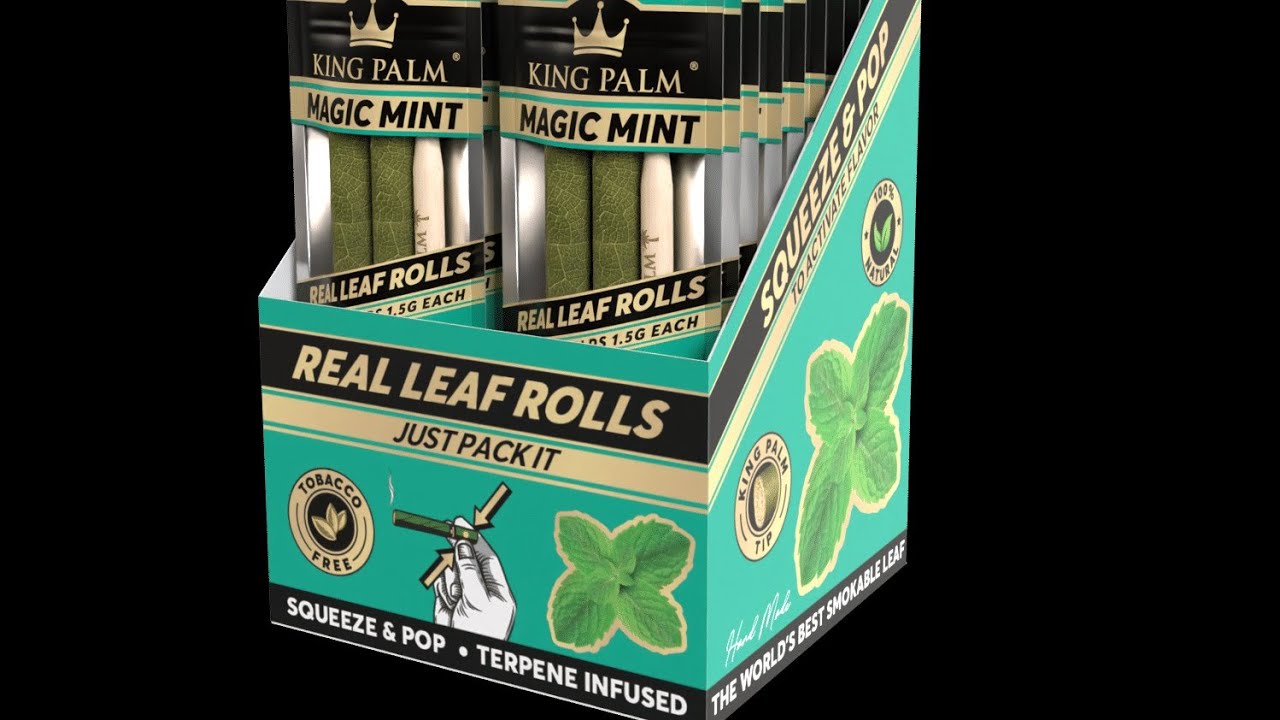 King Palm Magic Mint Rollies Review Bruh!