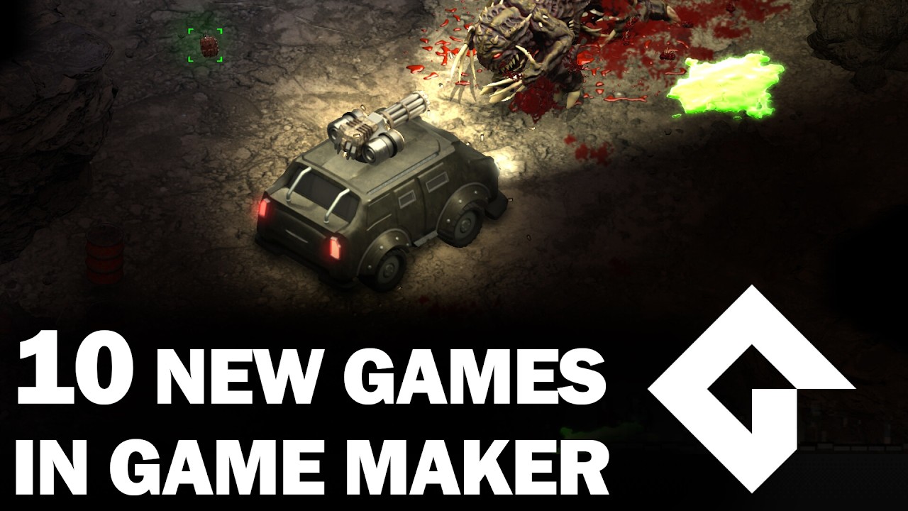 10 New Games Made in Game Maker