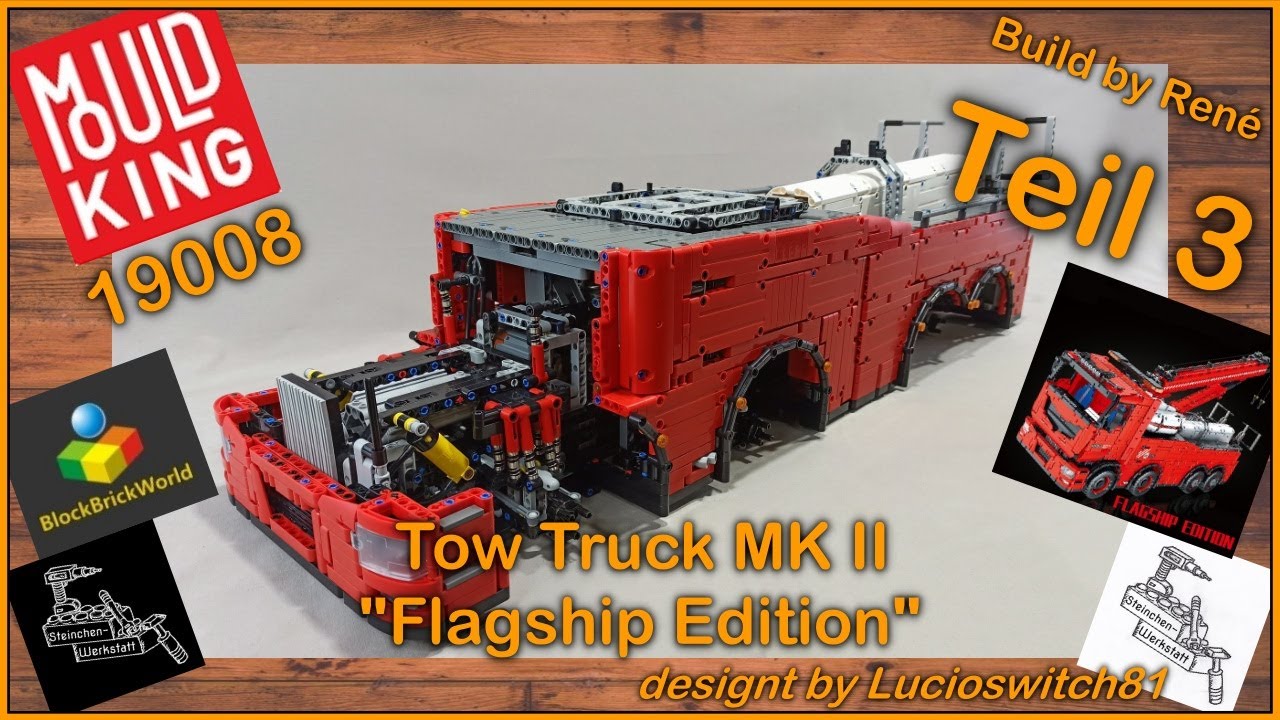 #3 | Absolut der Hammer | 10.966 Teile im 19008, Tow Truck MK II von Mould King