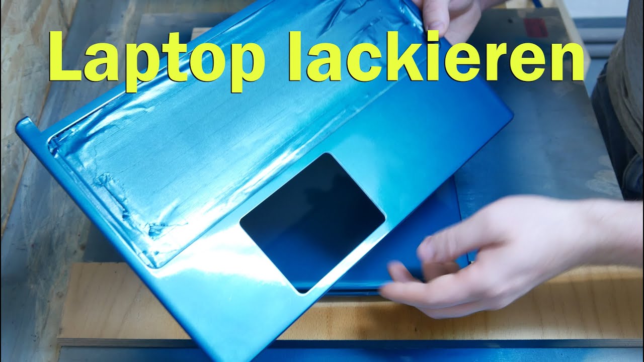 Acer Notebook Gehäuse lackieren