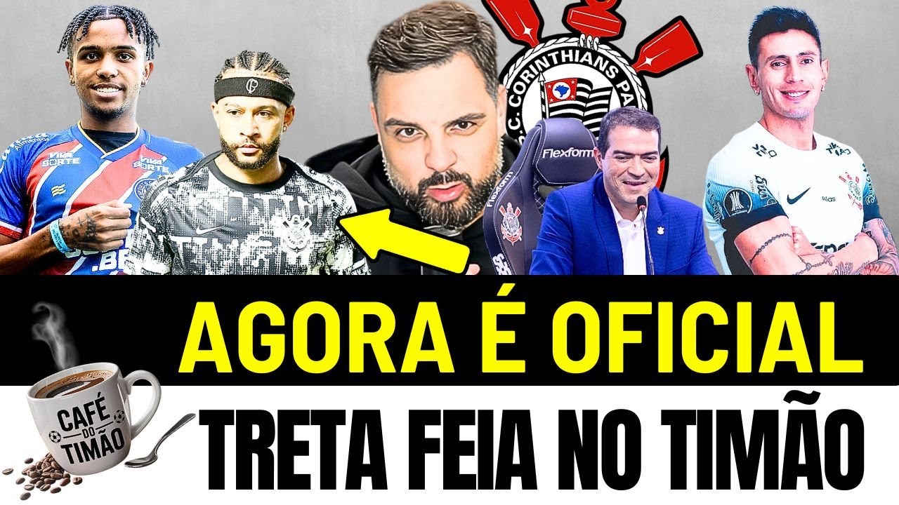 CORINTHIANS : O TIMÃO não Vai RENOVAR com Memphis Depay ? A Treta Interna Explode!