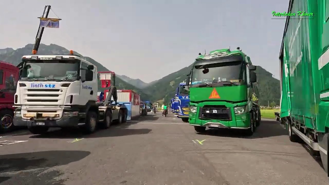 Interlaken Truck Festival 2024 in Switzerland.​ #automobile #truck #car #auto #ឡាន