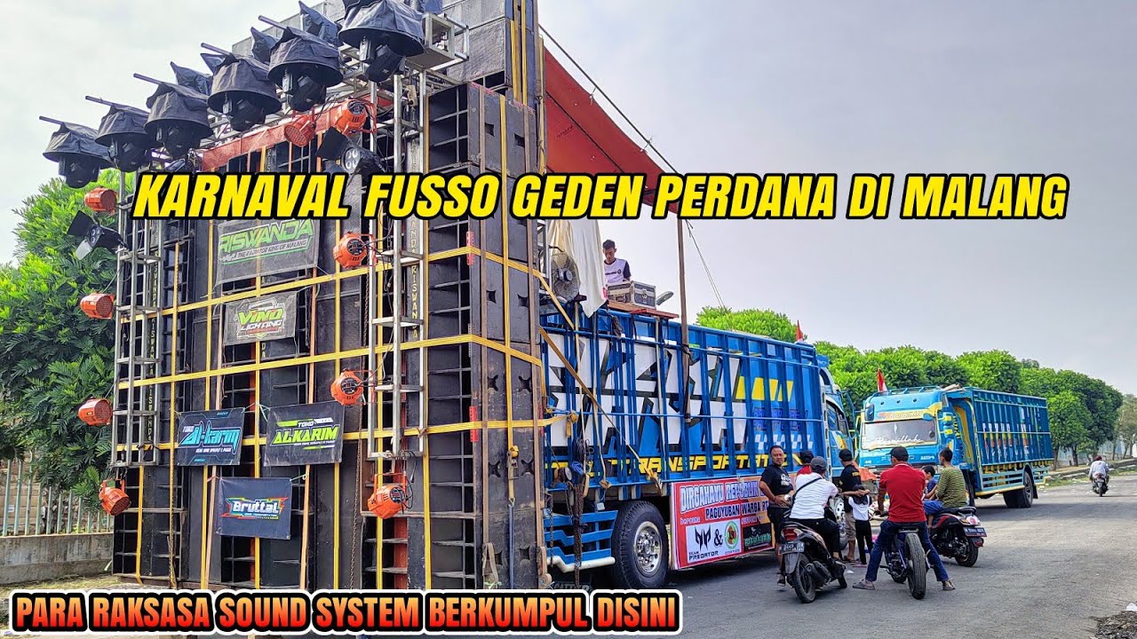 DAFTAR HADIR SOUND SYSTEM KARNAVAL GAMPINGAN PAGAK MALANG FULL FUSSO, NGERI LURR...