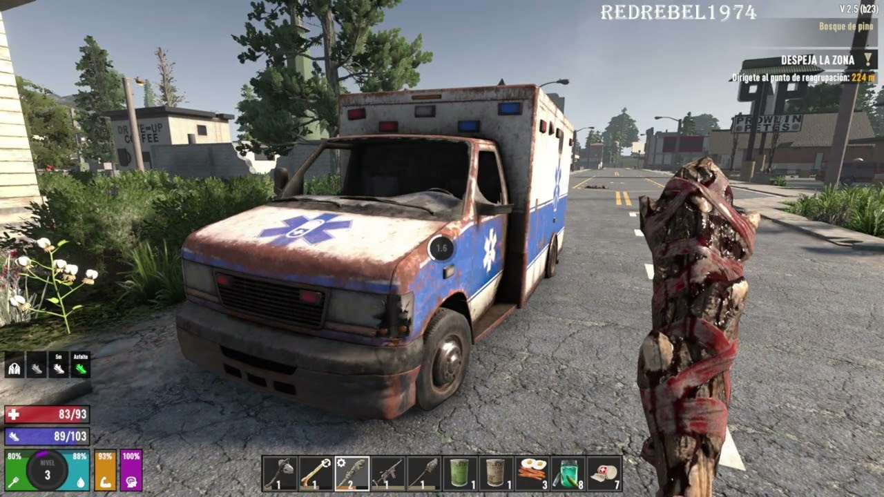 7 Days To Die Project Z 2 5 Cap  002 Un sitio donde dormir